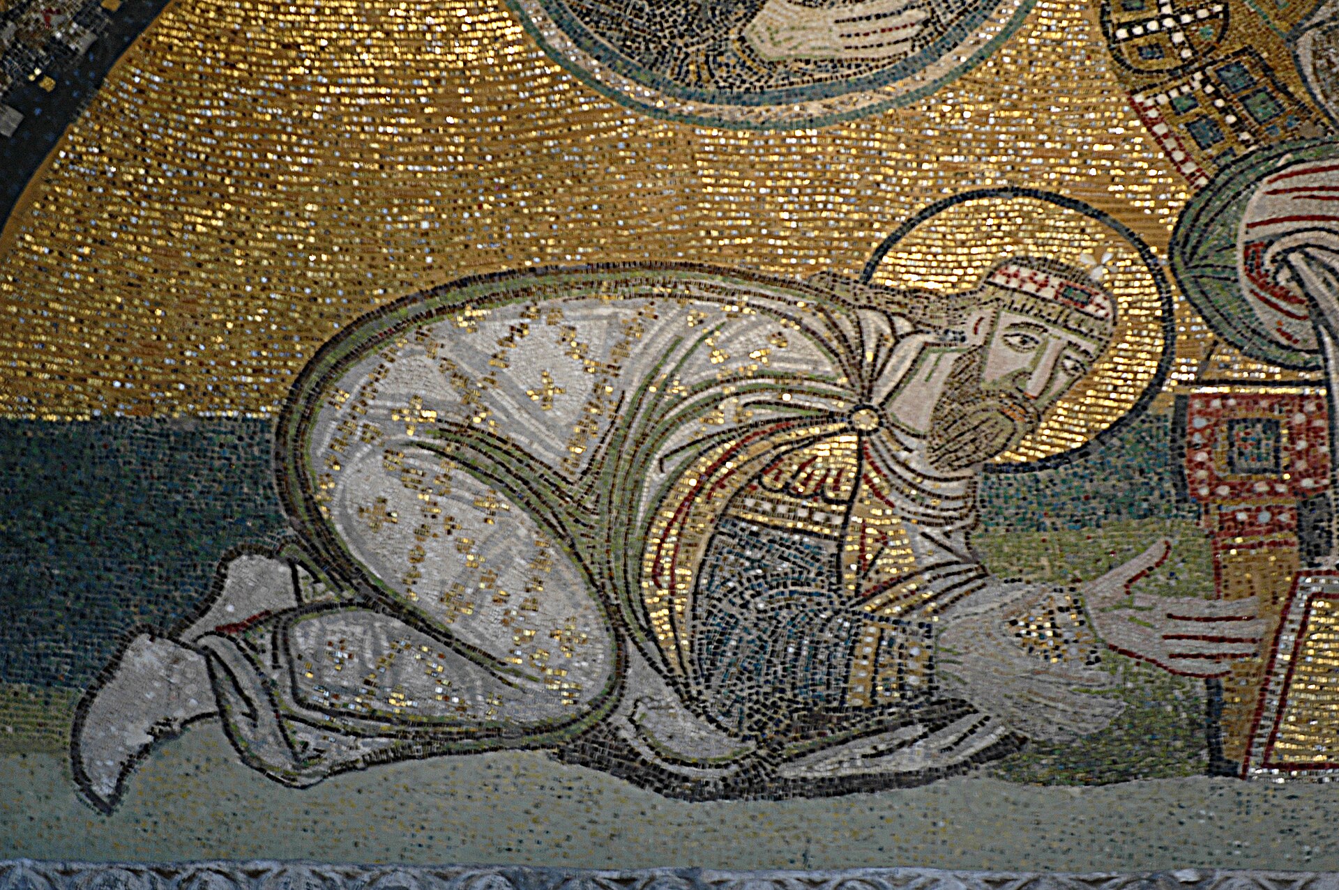 Emperor Leo VI Mosaic (Hagia Sophia)