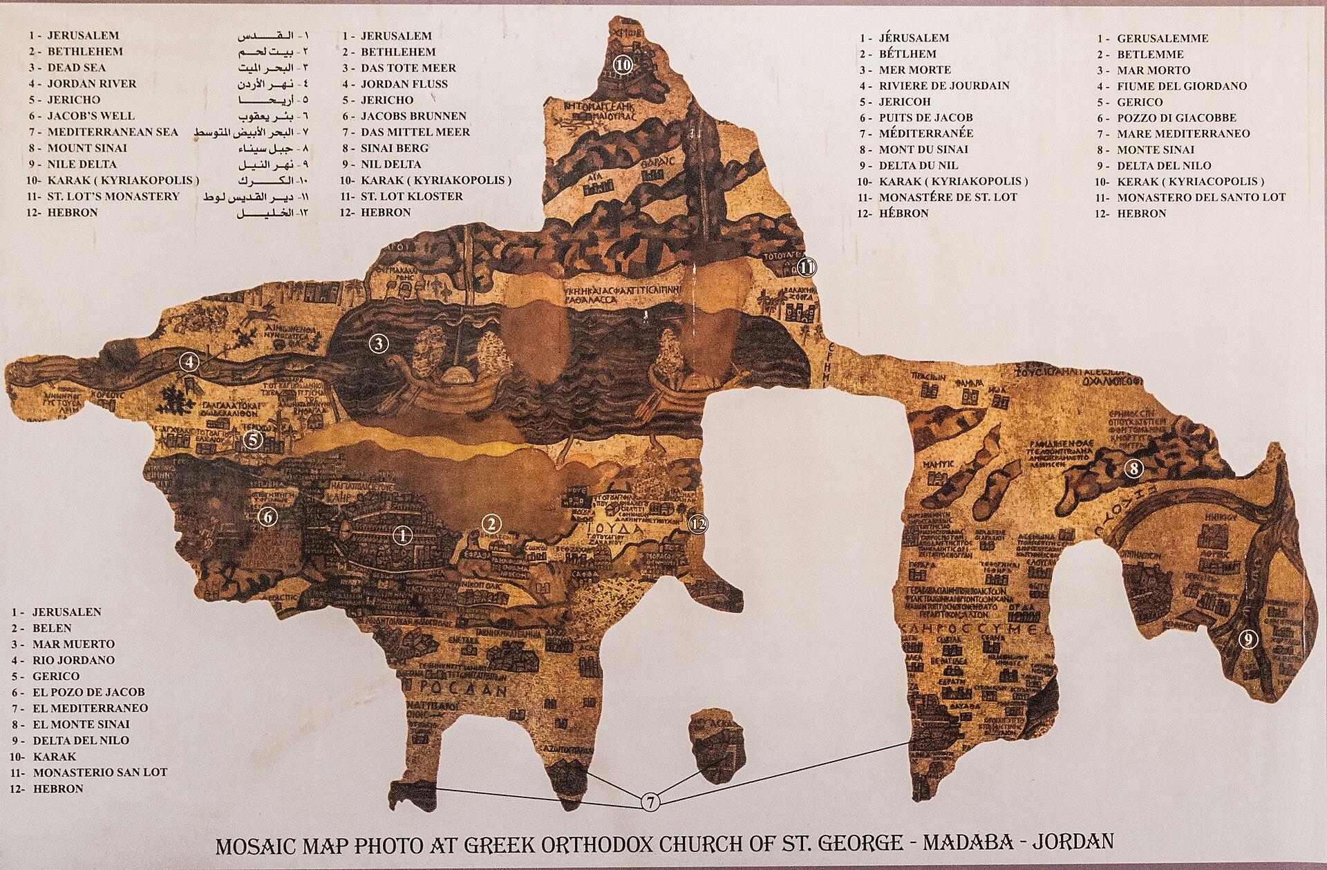 Madaba Map