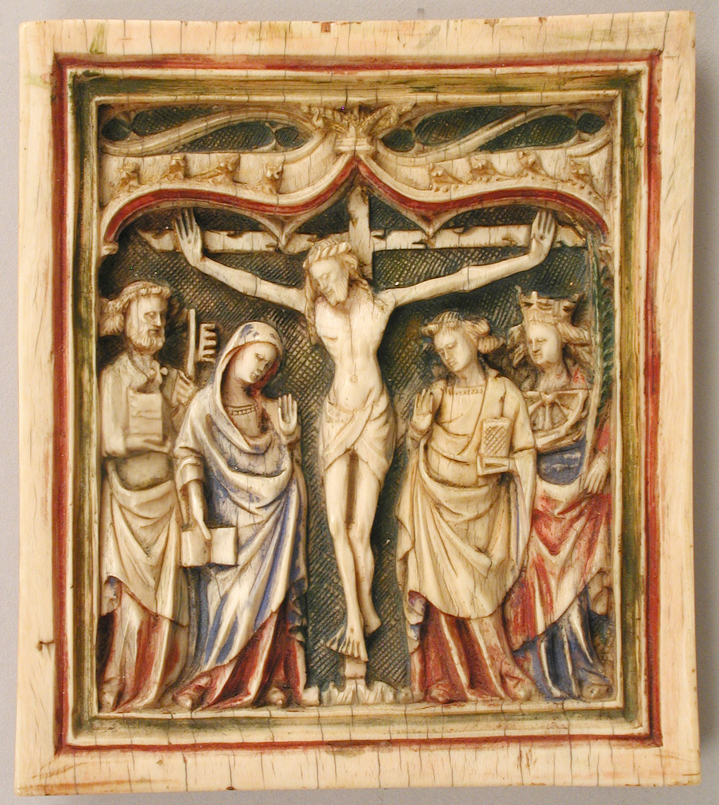Plaque with the Crucifixion