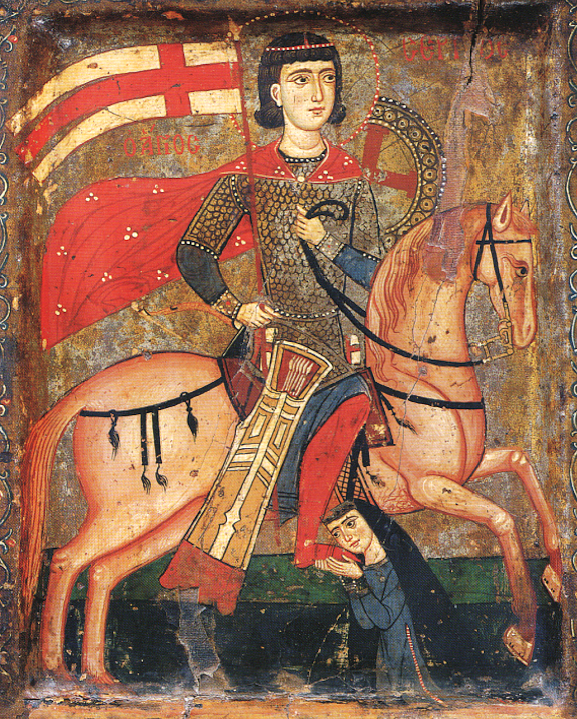 Saint Sergius on Horseback (Sinai)