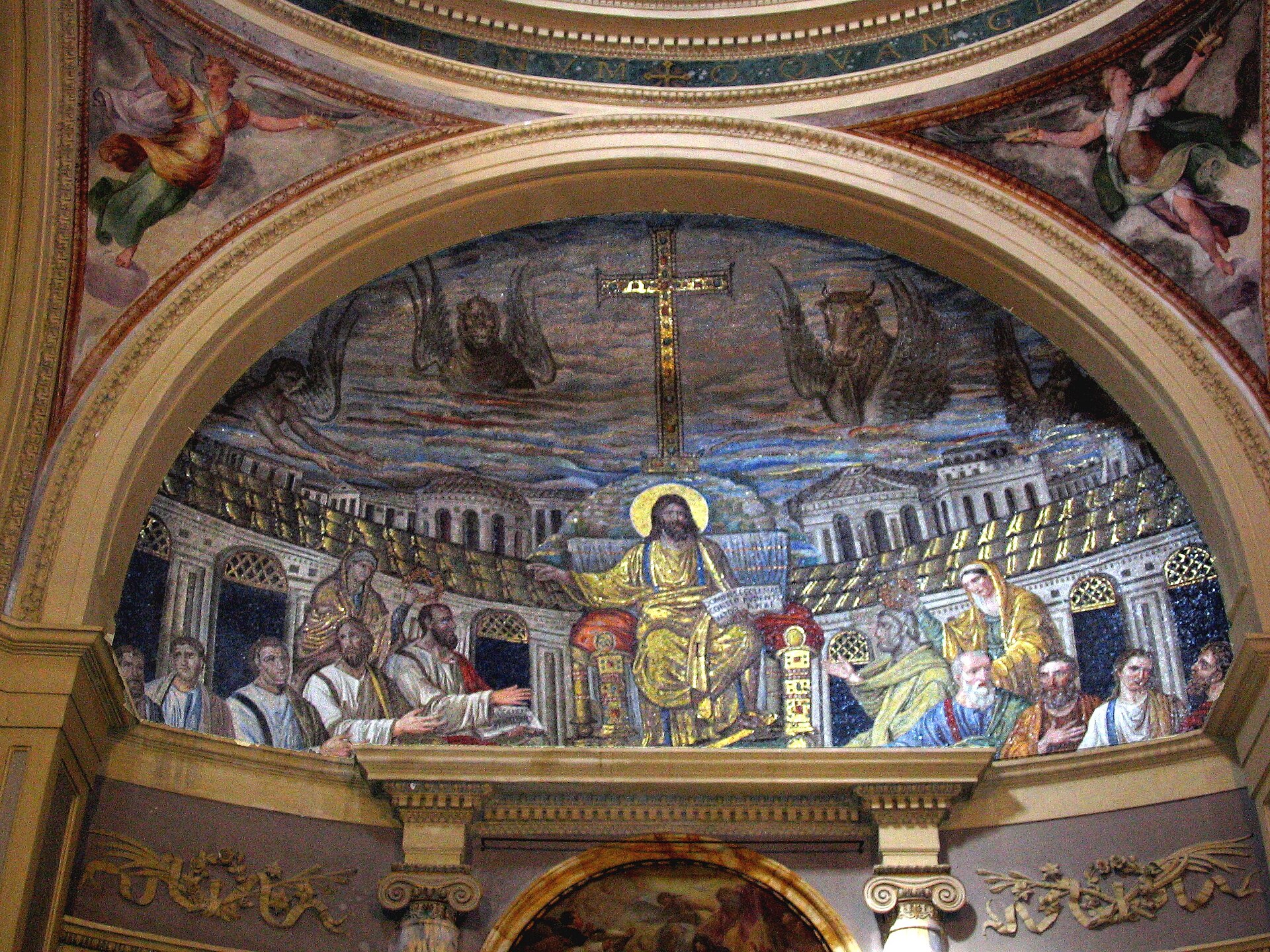 Santa Pudenziana Apse Mosaic, Rome