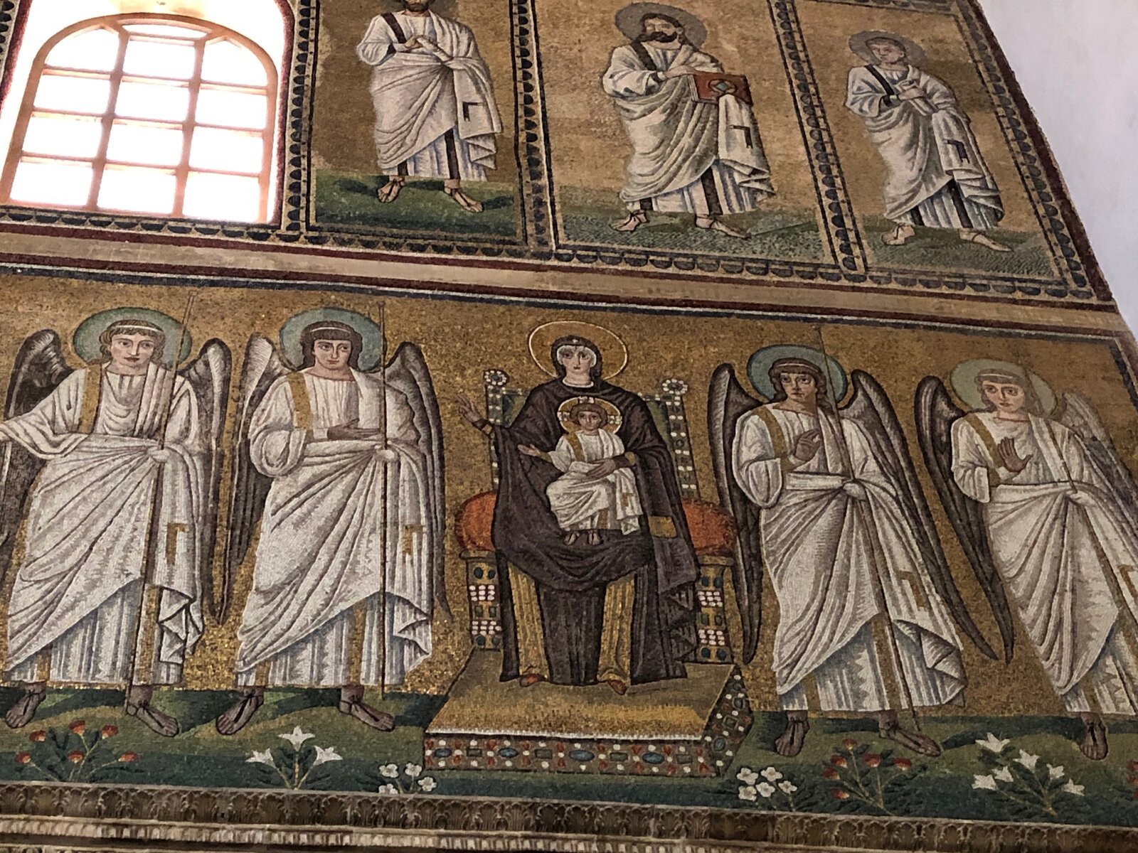 Theotokos Enthroned with the Magi