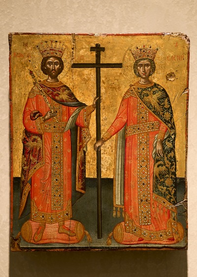 Saints Constantine and Helena with the True Cross