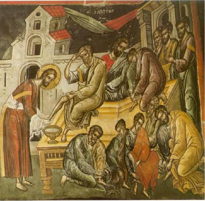 Christ Washes the Disciples' Feet