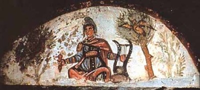 Christ as Orpheus (Christ-Orpheus Arcosolium)