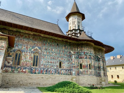 The Sucevița Fresco Program (Interior Wall View)